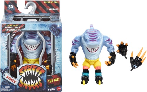 Merchandising Mattel - Street Sharks 30Th Anniversary Streex Act NUOVO SIGILLATO, EDIZIONE DEL 30/09/2024 PROSSIMA USCITA DISPO ALLA DATA DI USCITA, SU PRENOTAZIONE