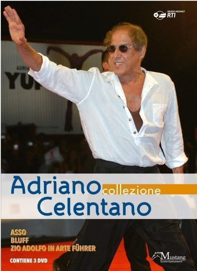 Dvd Adriano Celentano Collection (3 Dvd) NUOVO SIGILLATO, EDIZIONE DEL 05/11/2020 SUBITO DISPONIBILE