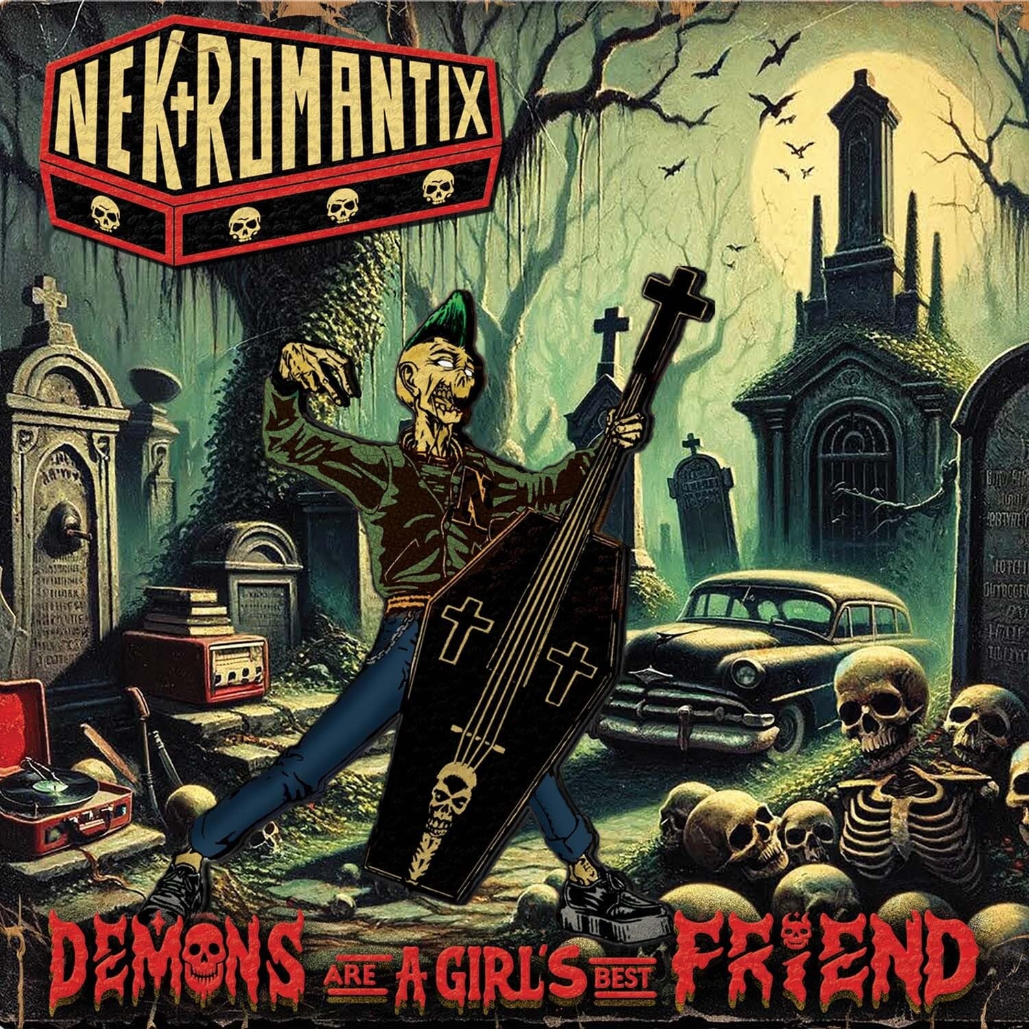 Vinile Nekromantix - Demons Are A Girl's Best Friend NUOVO SIGILLATO, EDIZIONE DEL 13/09/2024 PROSSIMA USCITA DISPO ALLA DATA DI USCITA, SU PRENOTAZIONE