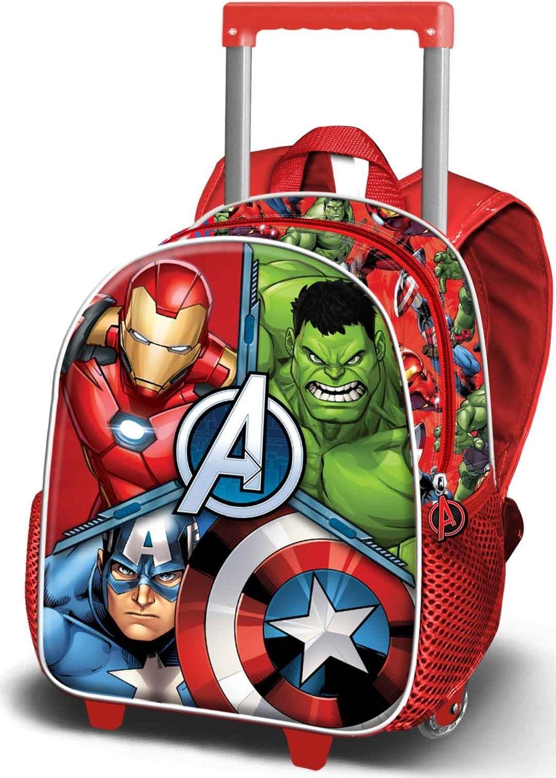 Merchandising Marvel: Karactermania - Avengers - Zaino 3D Ruote Piccolo Massive NUOVO SIGILLATO, EDIZIONE DEL 30/03/2024 SUBITO DISPONIBILE