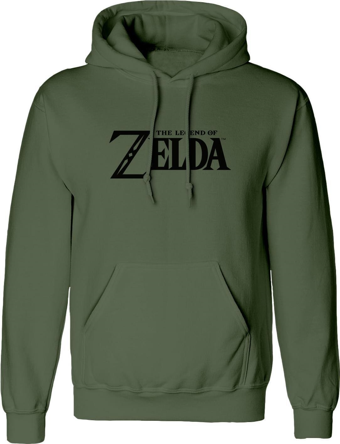 Abbigliamento Nintendo: The Legend Of Zelda - Logo And Shield (Felpa Con Cappuccio Unisex Tg. L) NUOVO SIGILLATO, EDIZIONE DEL 01/08/2022 SUBITO DISPONIBILE
