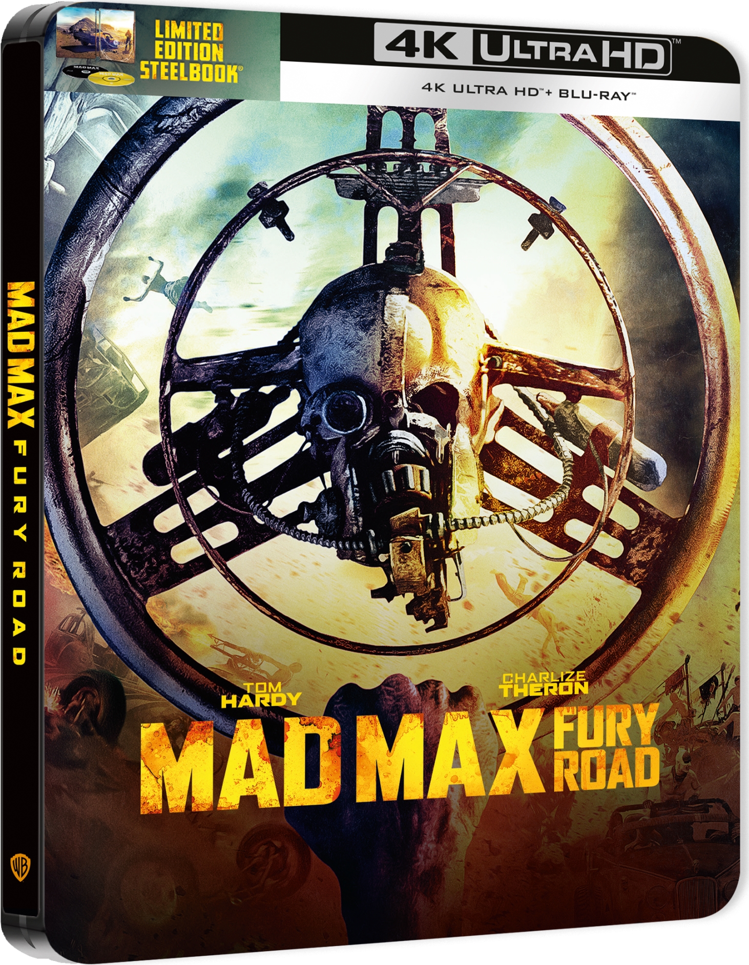 Blu-Ray 4K Uhd Mad Max: Fury Road (Steelbook) (4K Ultra Hd + Blu-Ray) NUOVO SIGILLATO, EDIZIONE DEL 23/05/2024 SUBITO DISPONIBILE