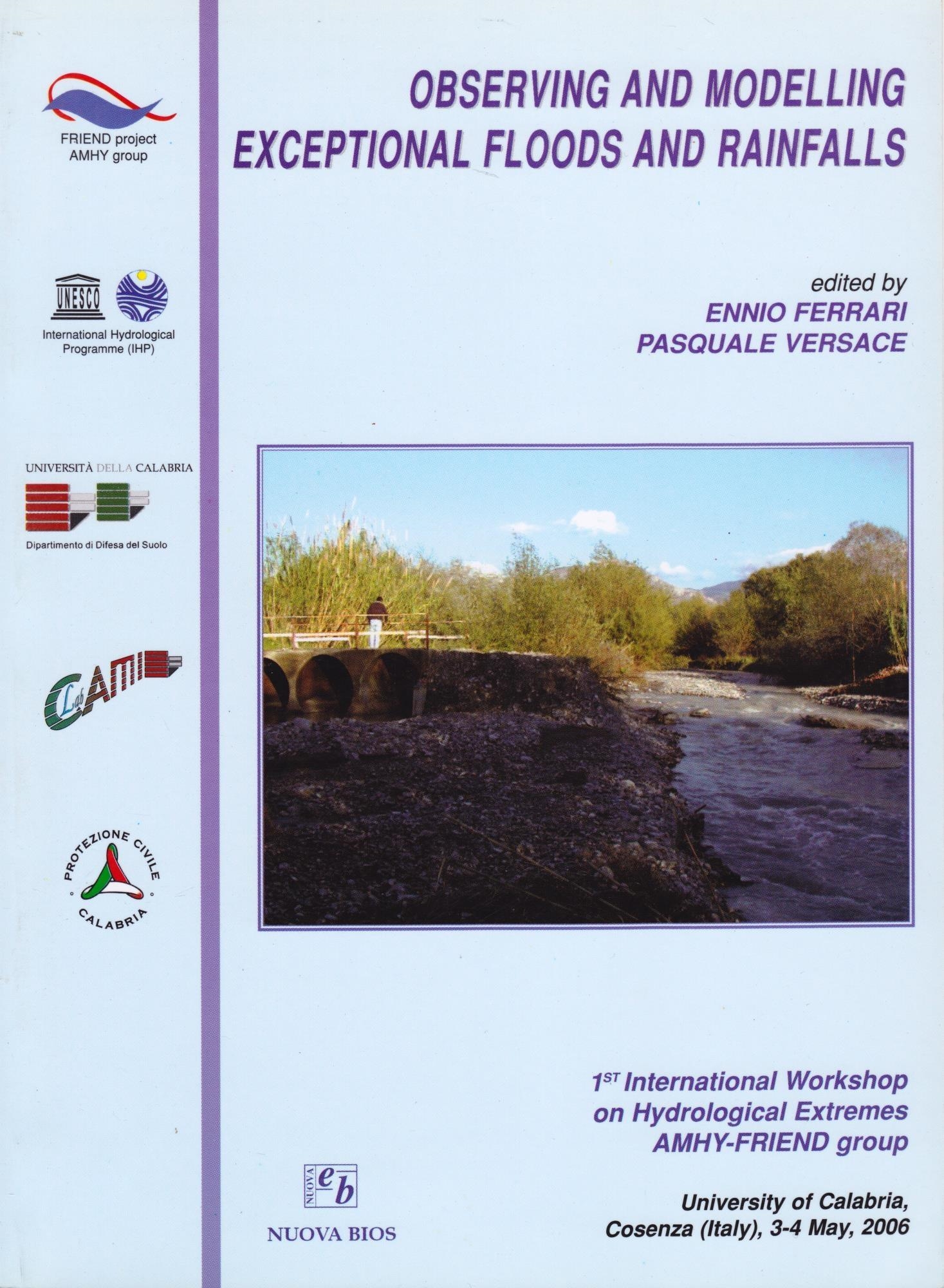 Libri Observing And Modelling Exceptional Floods Rainfal NUOVO SIGILLATO SUBITO DISPONIBILE