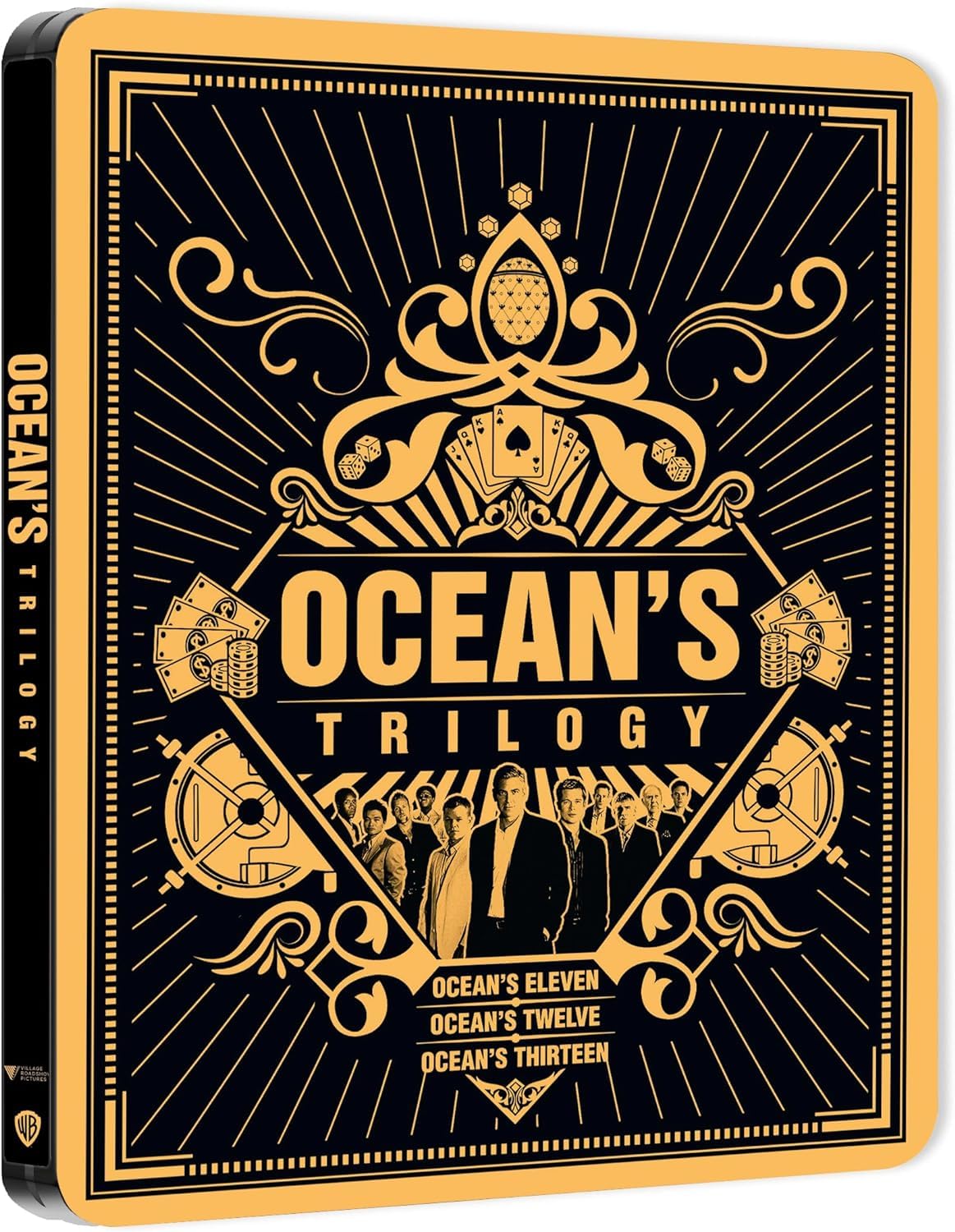 Blu-Ray 4K Uhd Ocean'S Trilogy (Steelbook) (3 4K Ultra Hd + 3 Blu-Ray) NUOVO SIGILLATO, EDIZIONE DEL 23/05/2024 SUBITO DISPONIBILE