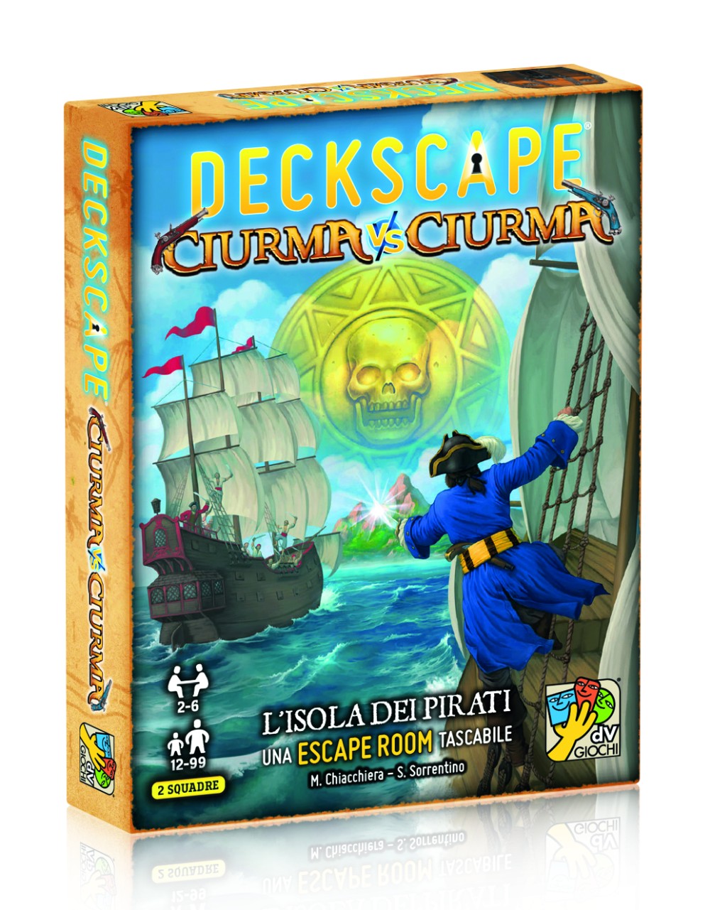 Merchandising Dv Giochi: Deckscape - Ciurma Vs Ciurma NUOVO SIGILLATO, EDIZIONE DEL 01/03/2021 SUBITO DISPONIBILE