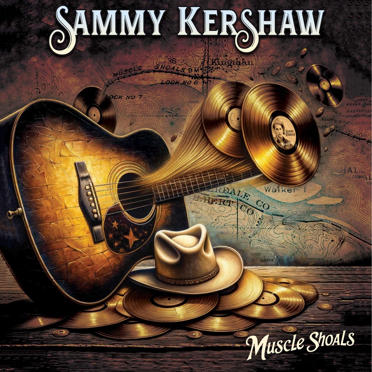 Vinile Sammy Kershaw - Muscle Shoals (Gold) NUOVO SIGILLATO, EDIZIONE DEL 25/10/2024 PROSSIMA USCITA DISPO ALLA DATA DI USCITA, SU PRENOTAZIONE