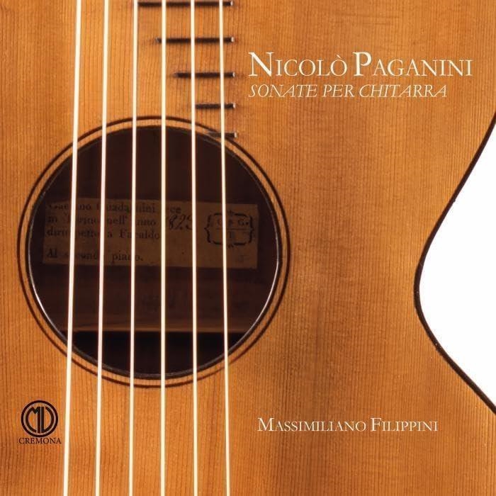 Audio Cd Massimiliano Filippini - Paganini: Sonate Per Chitarra NUOVO SIGILLATO, EDIZIONE DEL 15/03/2024 SUBITO DISPONIBILE