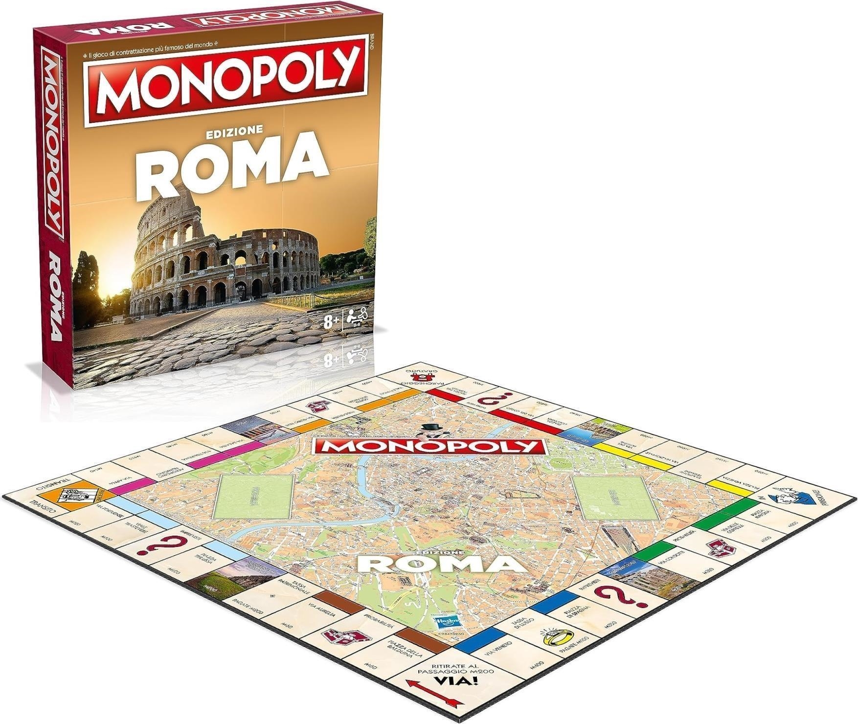 Merchandising Monopoly: Winning Moves - Edizione Roma NUOVO SIGILLATO, EDIZIONE DEL 25/07/2023 SUBITO DISPONIBILE