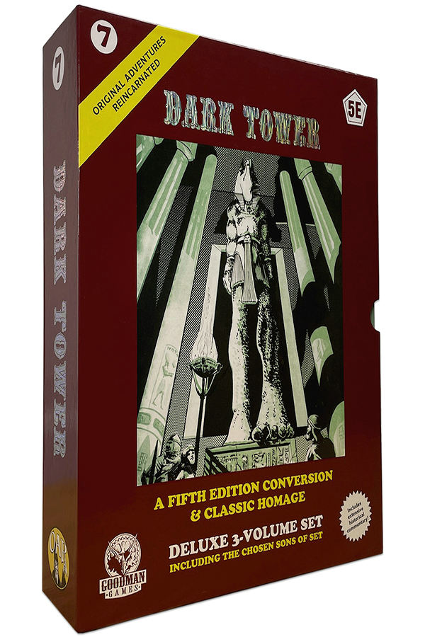 LIbri UK/US D&D 5E: Original Adventures Reincarnated Vol 7: Dark Tower NUOVO SIGILLATO, EDIZIONE DEL 02/04/2024 SUBITO DISPONIBILE
