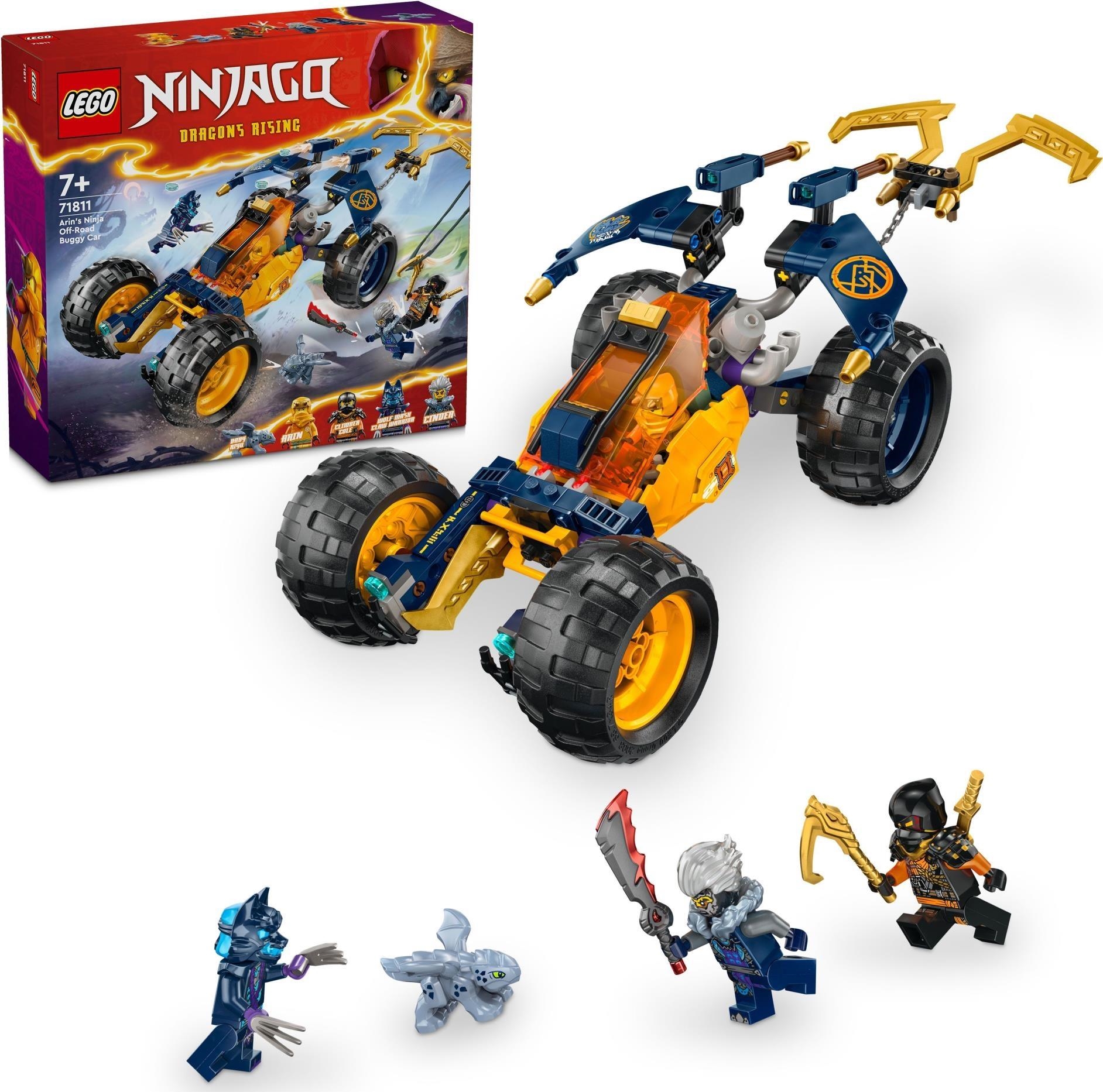 Merchandising Lego: 71811 - Ninjago - Buggy Fuoristrada Ninja Di Arin NUOVO SIGILLATO, EDIZIONE DEL 01/03/2024 SUBITO DISPONIBILE