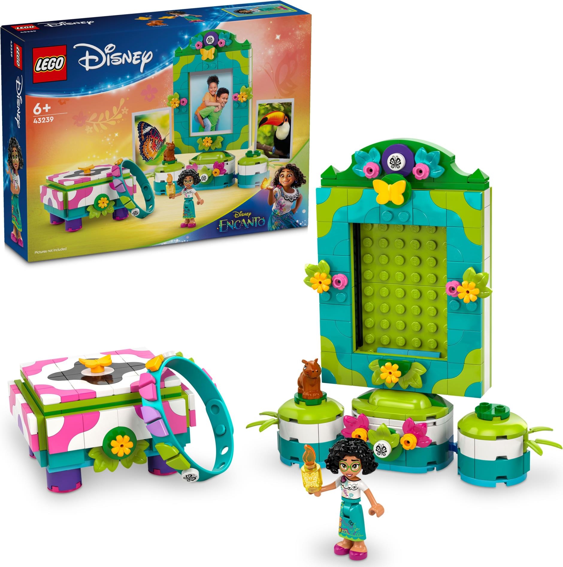Merchandising Disney: Lego 43239 - Disney Princess - Encanto - Portafoto E Portagioie Di Mirabel NUOVO SIGILLATO, EDIZIONE DEL 01/03/2024 SUBITO DISPONIBILE