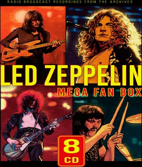 Audio Cd Led Zeppelin - Mega Fan Box (Radio Broadcasts) (8 Cd) NUOVO SIGILLATO, EDIZIONE DEL 03/11/2023 SUBITO DISPONIBILE
