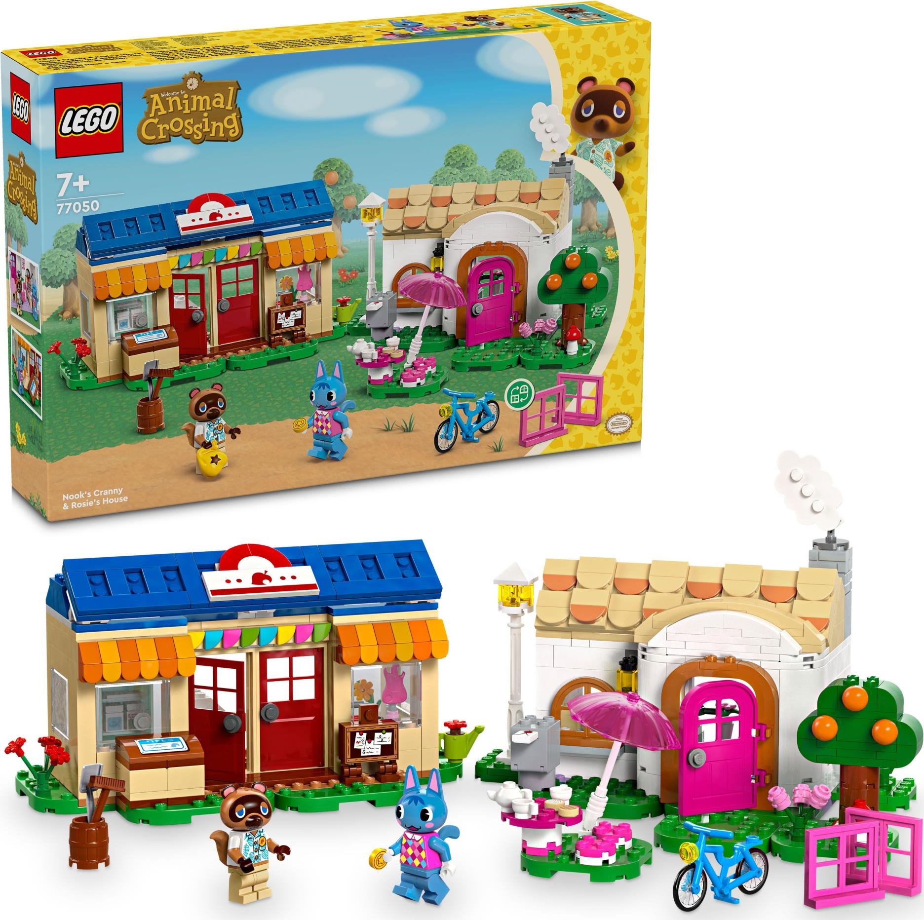 Merchandising Animal Crossing: Lego 77050 - Bottega Di Nook E Casa Di Grinfia NUOVO SIGILLATO, EDIZIONE DEL 01/03/2024 SUBITO DISPONIBILE