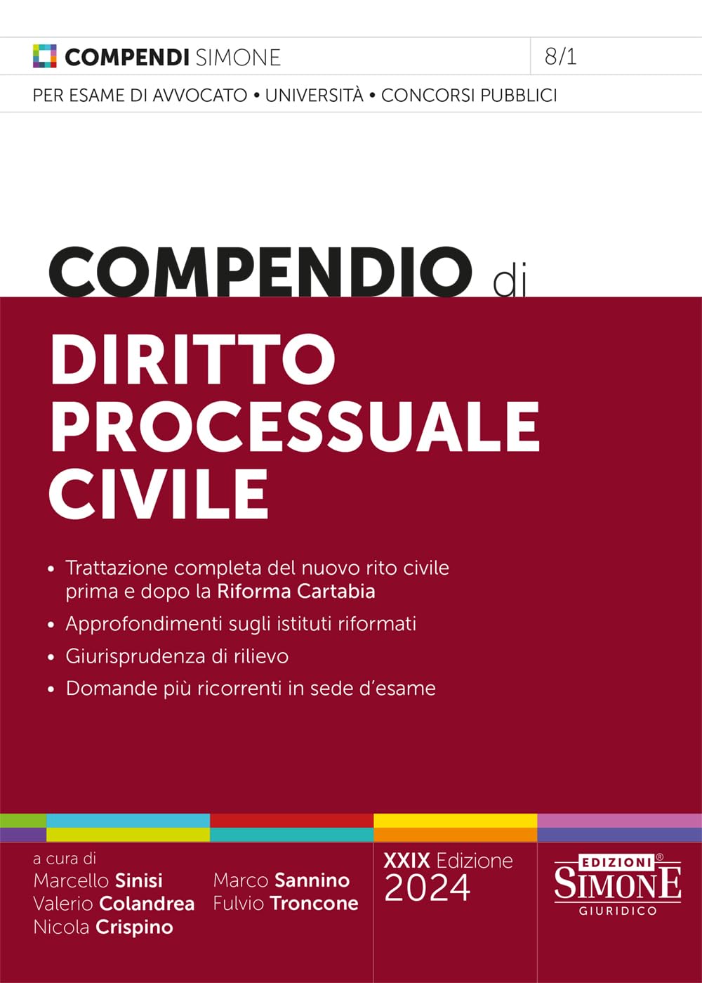 Libri Compendio Di Diritto Processuale Civile NUOVO SIGILLATO, EDIZIONE DEL 18/03/2024 SUBITO DISPONIBILE