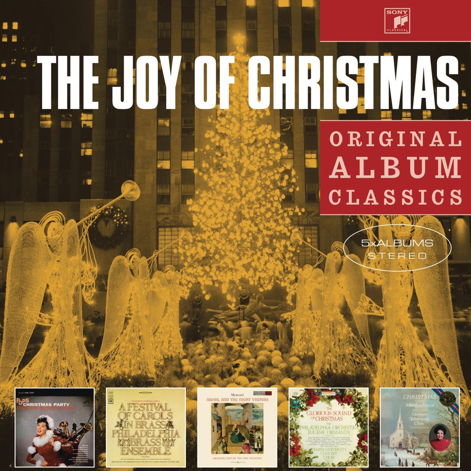 Audio Cd The Joy Of Christmas - Or. Album Cl. (5 Cd) NUOVO SIGILLATO, EDIZIONE DEL 01/12/2011 DISPO ENTRO UN MESE, SU ORDINAZIONE