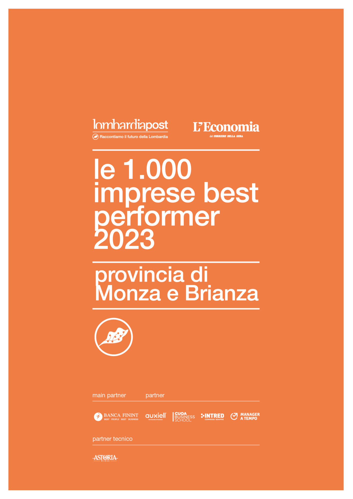 Libri 1000 Imprese Best Performer 2023. Provincia Di Monza E Brianza (Le) NUOVO SIGILLATO, EDIZIONE DEL 22/11/2023 SUBITO DISPONIBILE