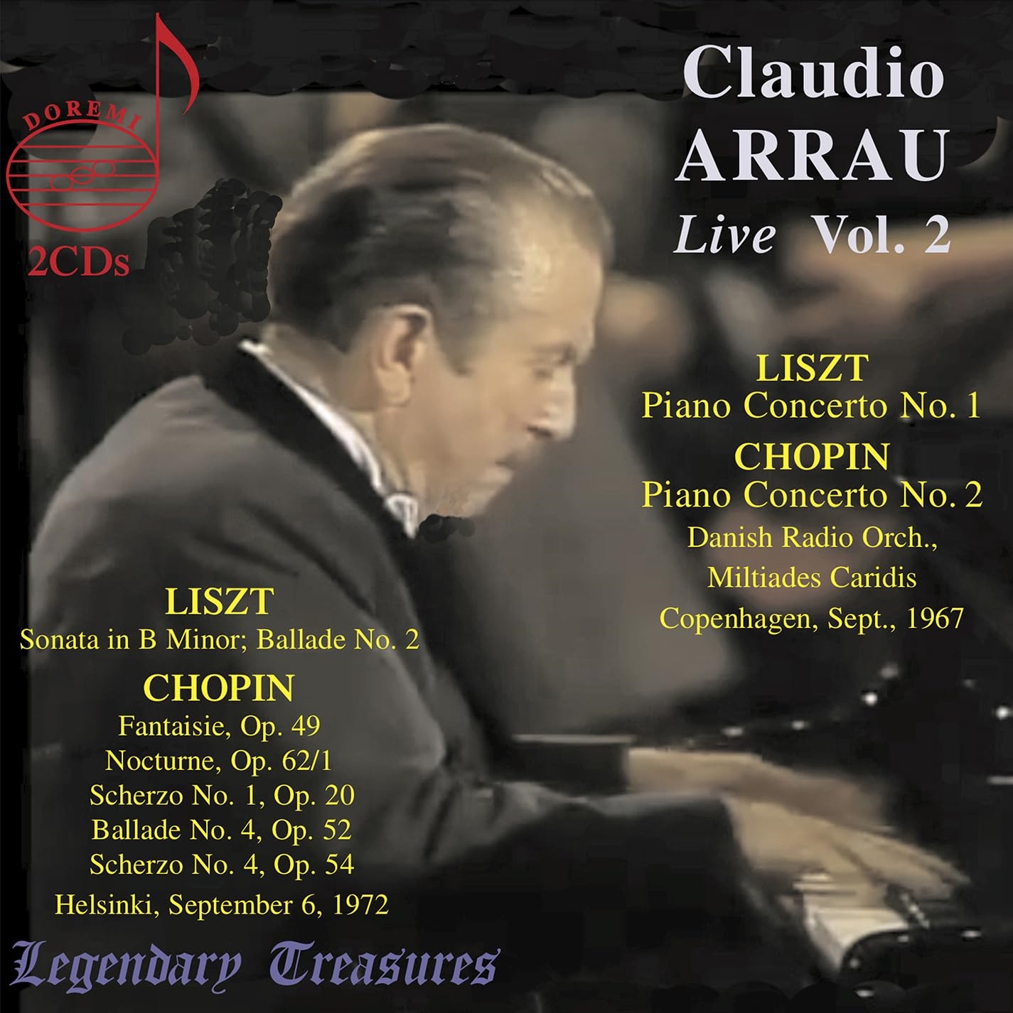 Audio Cd Claudio Arrau Vol. 2 (2 Cd) NUOVO SIGILLATO, EDIZIONE DEL 30/05/2024 SUBITO DISPONIBILE