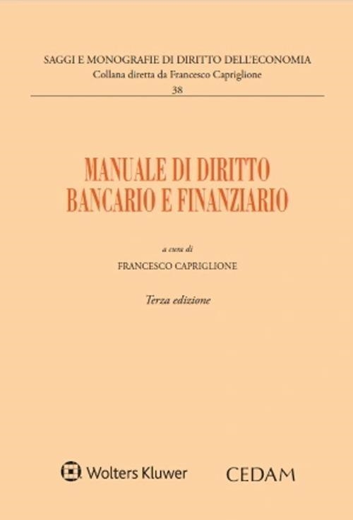 Libri Manuale Di Diritto Bancario E Finanziario NUOVO SIGILLATO, EDIZIONE DEL 01/02/2024 SUBITO DISPONIBILE