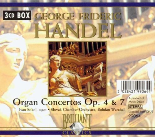 Audio Cd Sokol Ivan / Slovak Chamber Orchestra / Warchal Bohdan - Organ Concertos Op. 4 & 7 (3 Cd) NUOVO SIGILLATO, EDIZIONE DEL 05/07/1996 DISPO ENTRO UN MESE, SU ORDINAZIONE