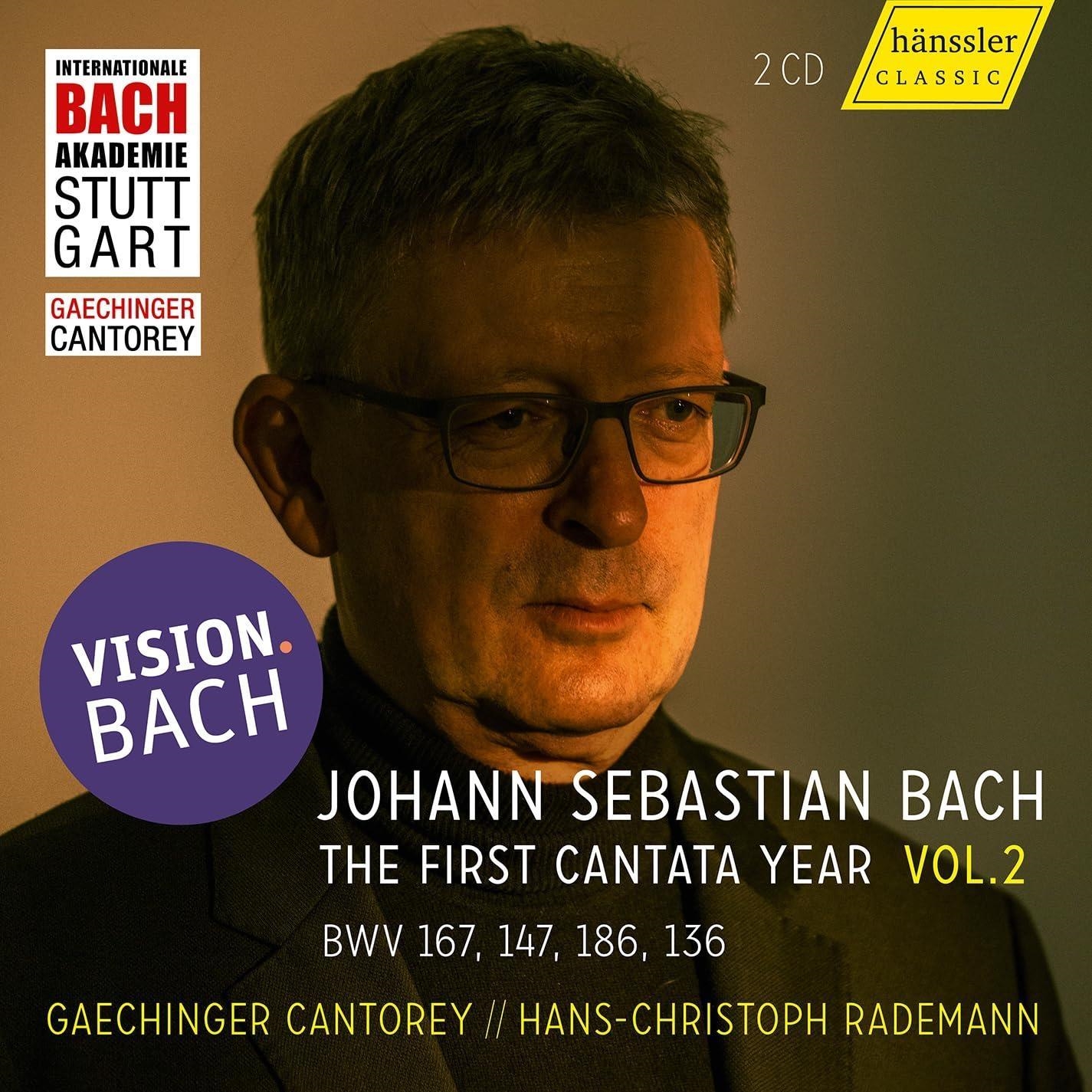 Audio Cd Gaechinger Cantorey - Vision.Bach Vol. 2 NUOVO SIGILLATO SUBITO DISPONIBILE