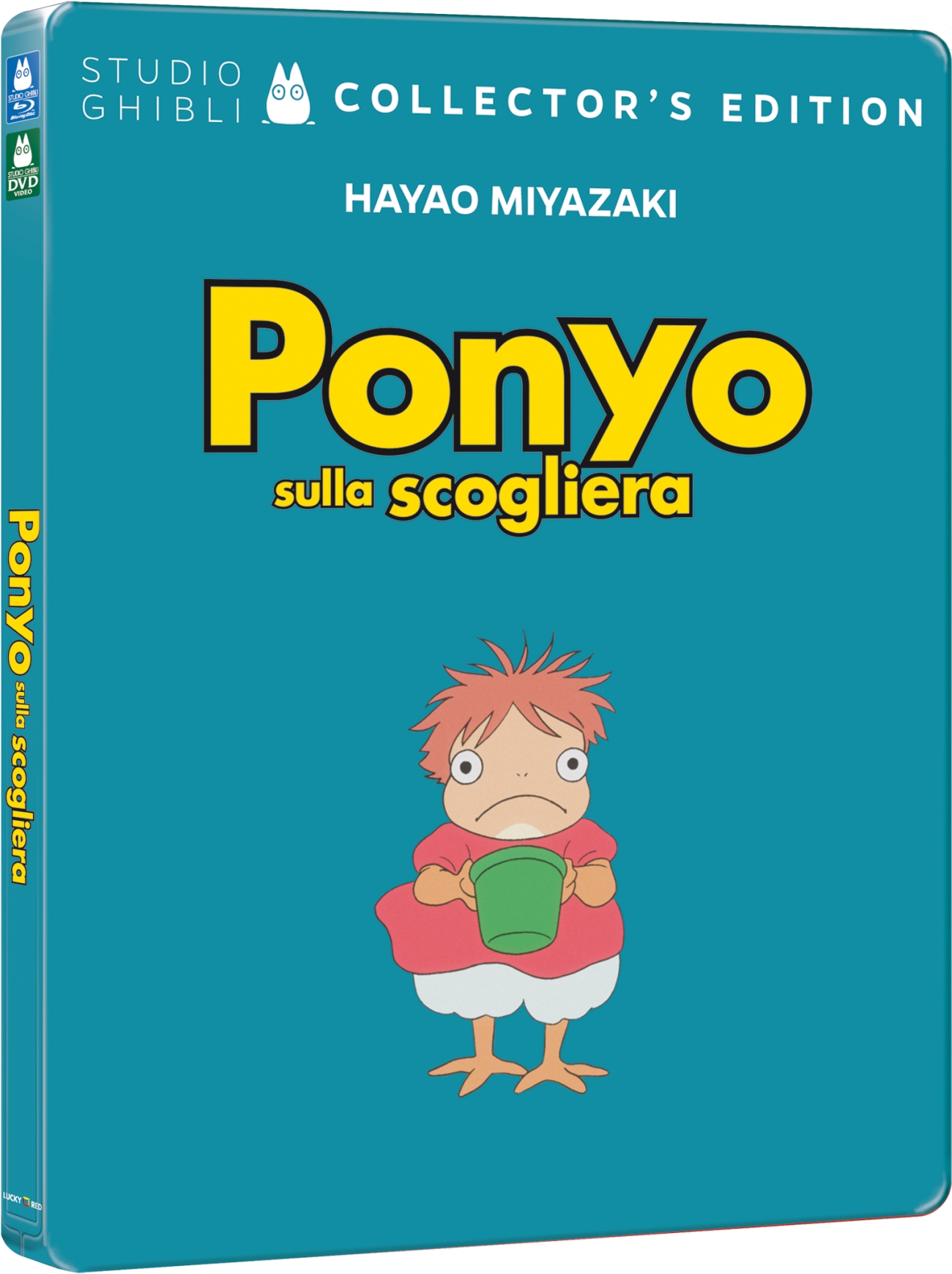 Blu-Ray Ponyo Sulla Scogliera (Steelbook) (Blu-Ray+Dvd) NUOVO SIGILLATO, EDIZIONE DEL 23/05/2024 SUBITO DISPONIBILE