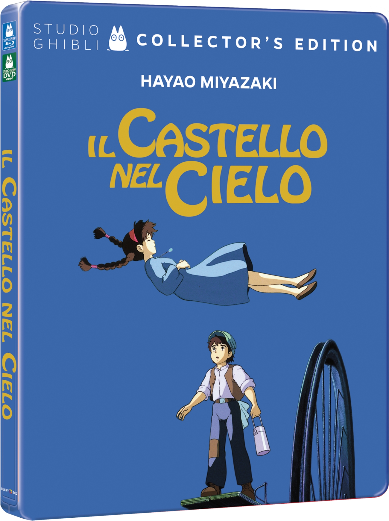 Blu-Ray Castello Nel Cielo (Il) (Steelbook) (Blu-Ray+Dvd) NUOVO SIGILLATO, EDIZIONE DEL 23/05/2024 SUBITO DISPONIBILE