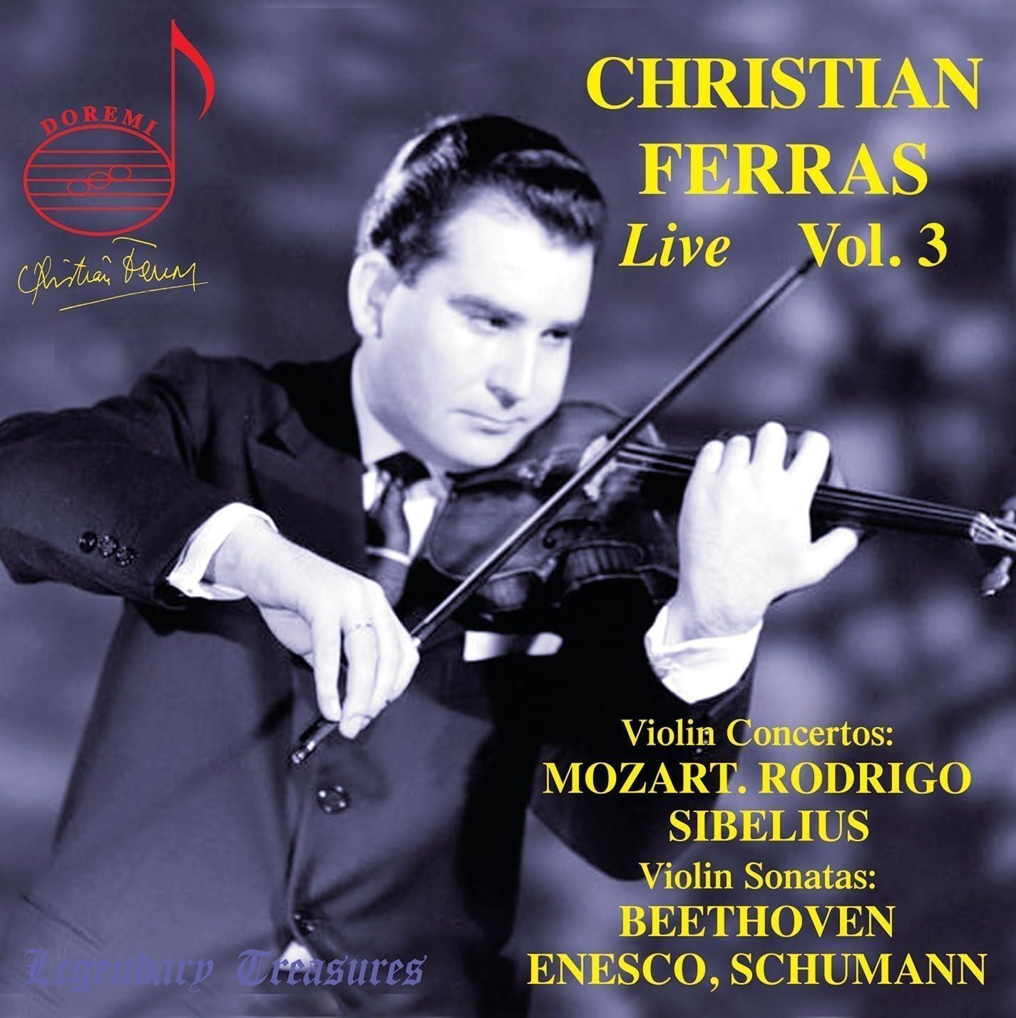 Audio Cd Christian Ferras - Live, Vol. 3 (2 Cd) NUOVO SIGILLATO, EDIZIONE DEL 19/01/2024 SUBITO DISPONIBILE