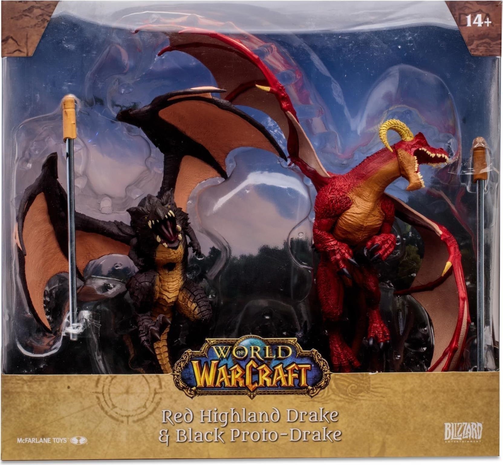 Merchandising World Of Warcraft: McFarlane Toys - Dragons 2Pk - Pack Vol 1 NUOVO SIGILLATO, EDIZIONE DEL 30/04/2024 SUBITO DISPONIBILE