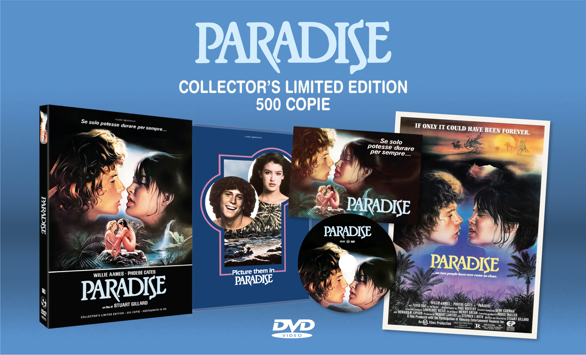 Dvd Paradise (Collector'S Limited Edition 500 Copie Numerate) (Restaurato In Hd) NUOVO SIGILLATO, EDIZIONE DEL 24/04/2024 SUBITO DISPONIBILE
