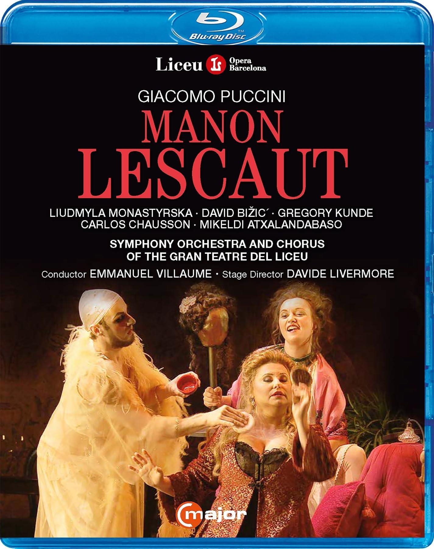 Music Blu-Ray Giacomo Puccini - Manon Lescaut NUOVO SIGILLATO, EDIZIONE DEL 21/02/2024 SUBITO DISPONIBILE