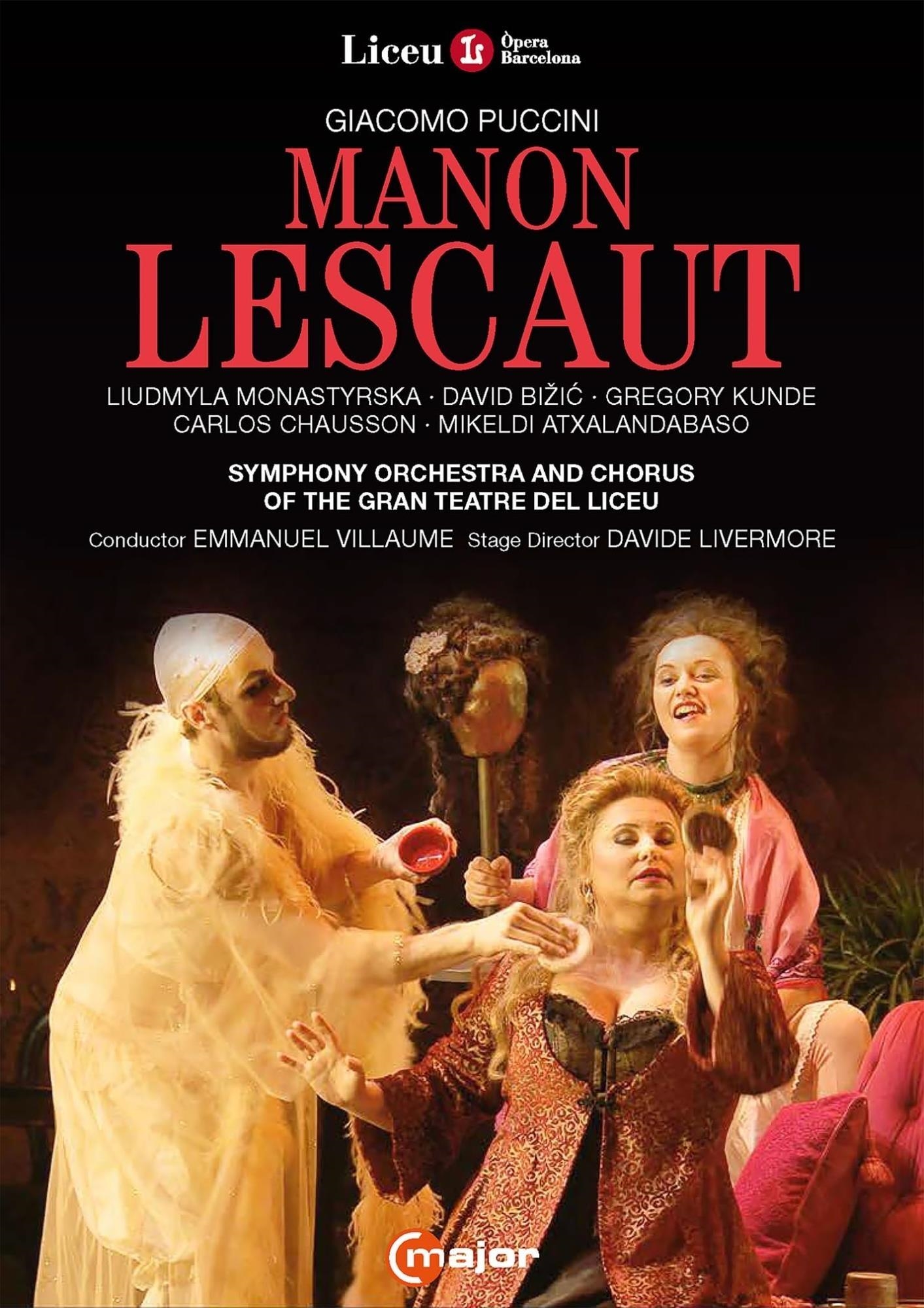 Music Dvd Giacomo Puccini - Manon Lescaut NUOVO SIGILLATO, EDIZIONE DEL 21/02/2024 SUBITO DISPONIBILE