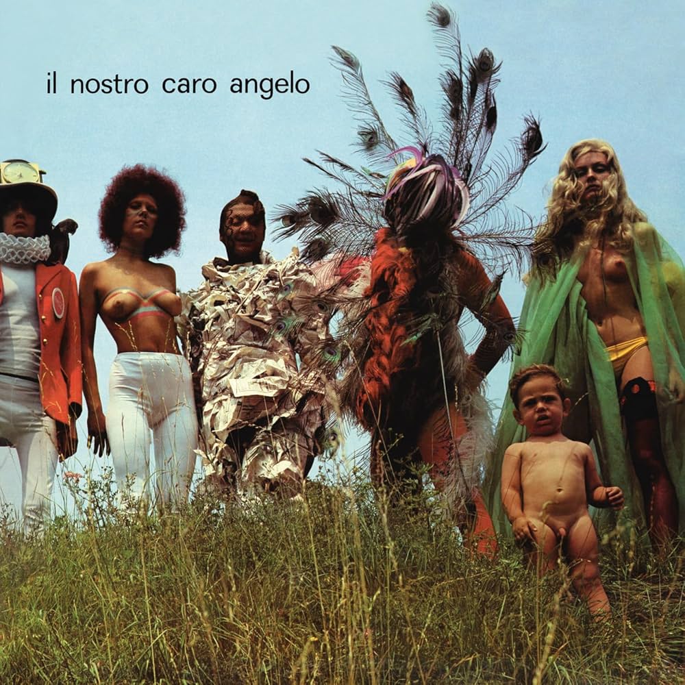 Lucio Battisti – Lucio Battisti - Il Nostro Caro Angelo (180Gr) (Clear Blue Marble Vinyl)