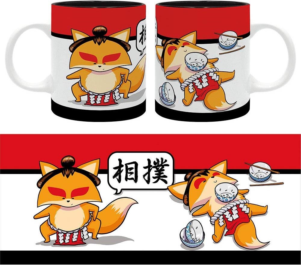 Asian Art: The Good Gift - Japanese Fox (Mug 320 ml / Tazza)