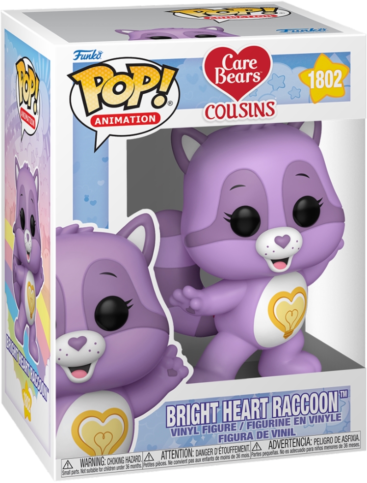 Care Bears: Funko Pop! Animation - Bright Heart Raccoon